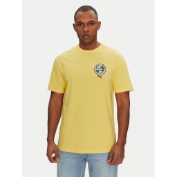 Puma Тишърт Graphics Super 629639 Жълт Relaxed Fit