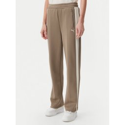 Puma Долнище анцуг T7 Always On 629797 Кафяв Straight Fit