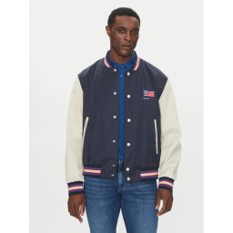 Gant Яке бомбър Varsity 7006519 Тъмносин Regular Fit