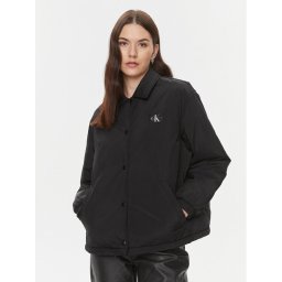 Calvin Klein Jeans Преходно яке Skater J20J222589 Черен Relaxed Fit
