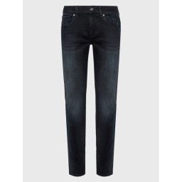 7 For All Mankind Дънки Slimmy JSMXC510SP Черен Slim Fit