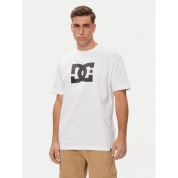DC Shoes Тишърт Star Hss ADYZT05373 Бял Relaxed Fit