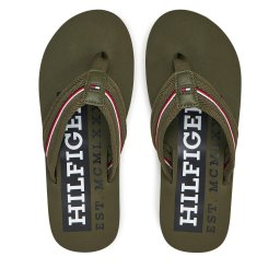 Джапанки Tommy Hilfiger Corporate Hilfiger Beach FM0FM05436 Червен