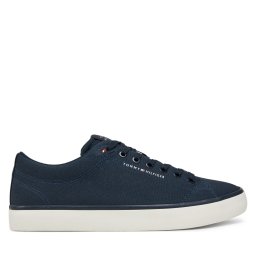 Гуменки Tommy Hilfiger Hi Vulc Low Core Canvas FM0FM05396 Тъмносин
