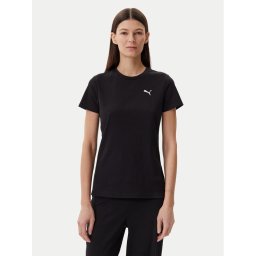 Puma Тишърт Ess Elevated 685021 Черен Slim Fit