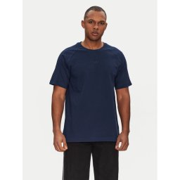 adidas Тишърт Premium Essentials JD3279 Тъмносин Loose Fit