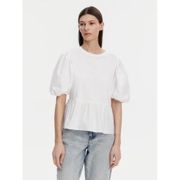 Liu Jo Блуза WA5389 J6308 Бял Relaxed Fit