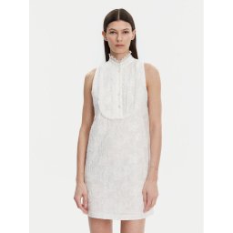 Liu Jo Лятна рокля WA5404 T4281 Бял Regular Fit