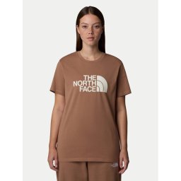 The North Face Тишърт Easy NF0A8A6G Кафяв Loose Fit