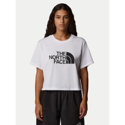 The North Face Тишърт Easy NF0A8A6H Бял Loose Fit