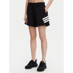 adidas Спортни шорти Future Icons 3-Stripes JC5443 Черен Loose Fit