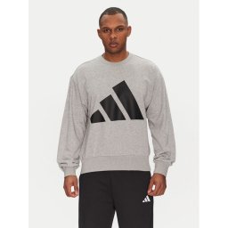 adidas Суитшърт Essentials Big Logo JE8952 Сив Regular Fit