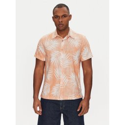 Guess Риза M5GH68 WH3A0 Оранжев Regular Fit