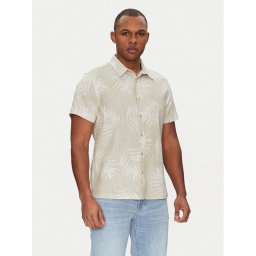 Guess Риза M5GH68 WH3A0 Бежов Regular Fit