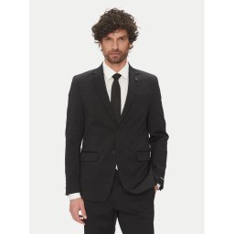 KARL LAGERFELD Сако 155244 552042 Черен Regular Fit
