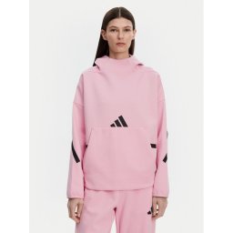 adidas Суитшърт Z.N.E. JD5992 Розов Loose Fit