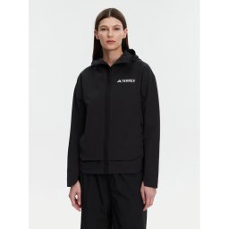 adidas Яке softshell Terrex Multi IX1487 Черен Regular Fit