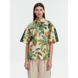 adidas Риза FARM Premium JD6280 Зелен Loose Fit