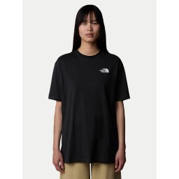 The North Face Тишърт Simple Dome NF0A87NQ Черен Oversize
