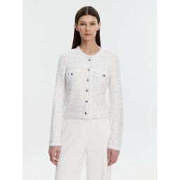 MICHAEL Michael Kors Кардиган MF460Z6F5L Бял Regular Fit