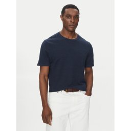Michael Kors Тишърт CR5608V687 Тъмносин Regular Fit