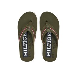 Tommy Hilfiger Джапанки Corporate Hilfiger Beach FM0FM05436 Червен