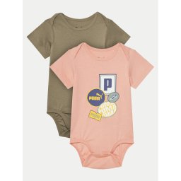 Puma Комплект детски бодита Minicats 686290 Цветен