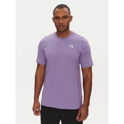 adidas Тишърт Earth Day Graphic JI6757 Виолетов Regular Fit