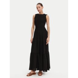 MICHAEL Michael Kors Лятна рокля MS582VF7R3 Черен Regular Fit