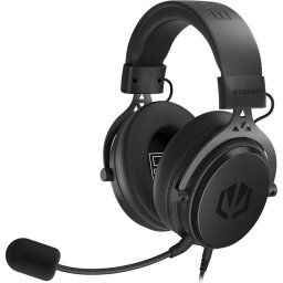 Endorfy Viro Plus USB Gaming Headset, 53mm Driver, Memory Foam, USB 7.1 Sound Card, Detachable Microphone, Extra Earpads, 3.5mm