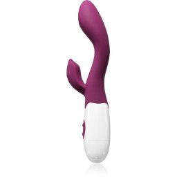 PRETTY LOVE Brighty Violet вибратор със стимулиране на клитора 20 см