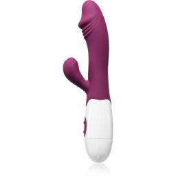 PRETTY LOVE Snappy вибратор със стимулиране на клитора Purple 19 см