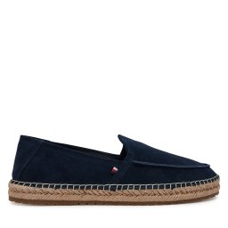 Еспадрили Tommy Hilfiger Hilfiger Flex Espa Suede Loafer FM0FM05392 Тъмносин