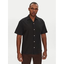 Jack & Jones Риза Breeze Resort 12268967 Черен Relaxed Fit