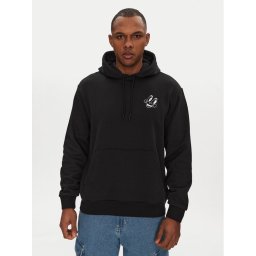 adidas Суитшърт Made By Nelson V-Day JP0980 Черен Loose Fit