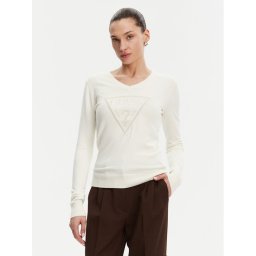 Guess Пуловер W5GR19 Z2NQ2 Екрю Regular Fit