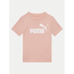 Puma Тишърт Ess No. 1 Logo 684892 Розов Regular Fit