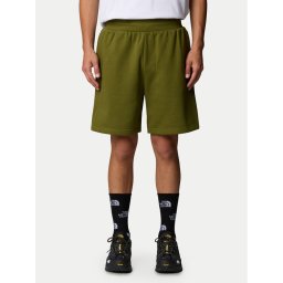 The North Face Спортни шорти Easy NF0A8C2S Зелен Regular Fit