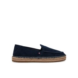 Tommy Hilfiger Еспадрили Hilfiger Flex Espa Suede Loafer FM0FM05392 Тъмносин