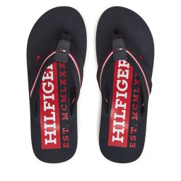 Джапанки Tommy Hilfiger Corporate Hilfiger Beach FM0FM05436 Тъмносин