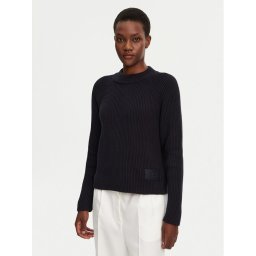 AMI Paris Пуловер FKS024.KN0031 Тъмносин Regular Fit