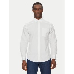 Calvin Klein Jeans Риза LV040QM160 Бял Regular Fit