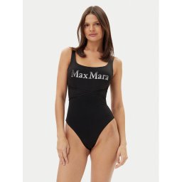Max Mara Beachwear Бански костюм Carisma 2516831119 Черен