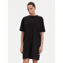 Calvin Klein Jeans Ежедневна рокля J20J225289 Черен Relaxed Fit