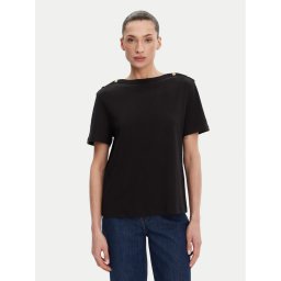 Tommy Hilfiger Блуза WW0WW42907 Черен Regular Fit