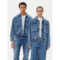 Filling Pieces Дънково яке Unisex 78620769975 Син Regular Fit