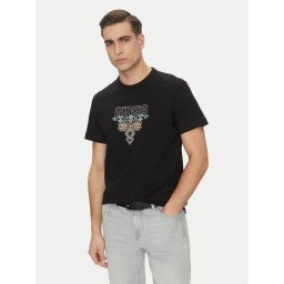 Guess Тишърт 173007 Черен Classic Fit