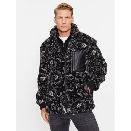 Guess Преходно яке M3BL16 WFSH2 Черен Regular Fit