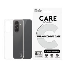 Гръб Care by PanzerGlass за Samsung Galaxy A56, Flagship Case, Urban Combat, Прозрачен