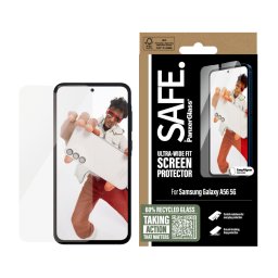 Стъклен протектор Safe за Samsung Galaxy A56 5G, UWF, Прозрачен